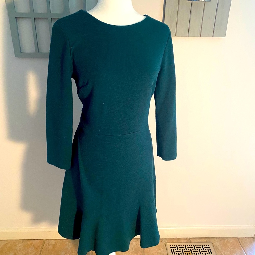 Deep teal Gap dress!!